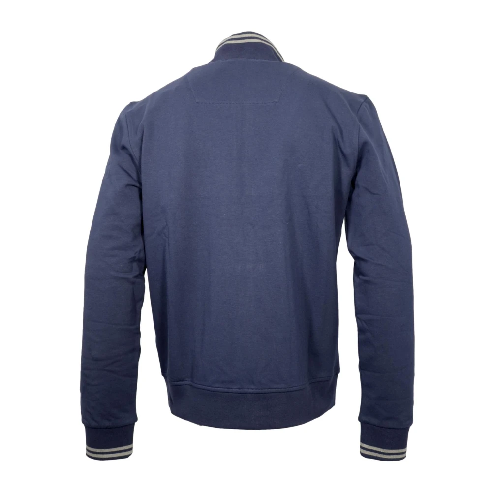 aeronautica militare Full-Zip Sweatshirt Blue Heren