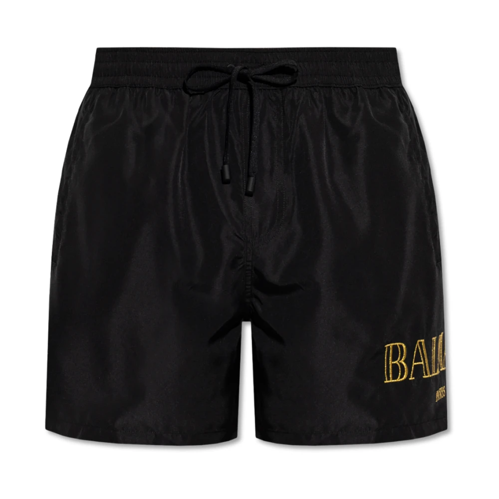 Balmain Zwembroek Black Heren