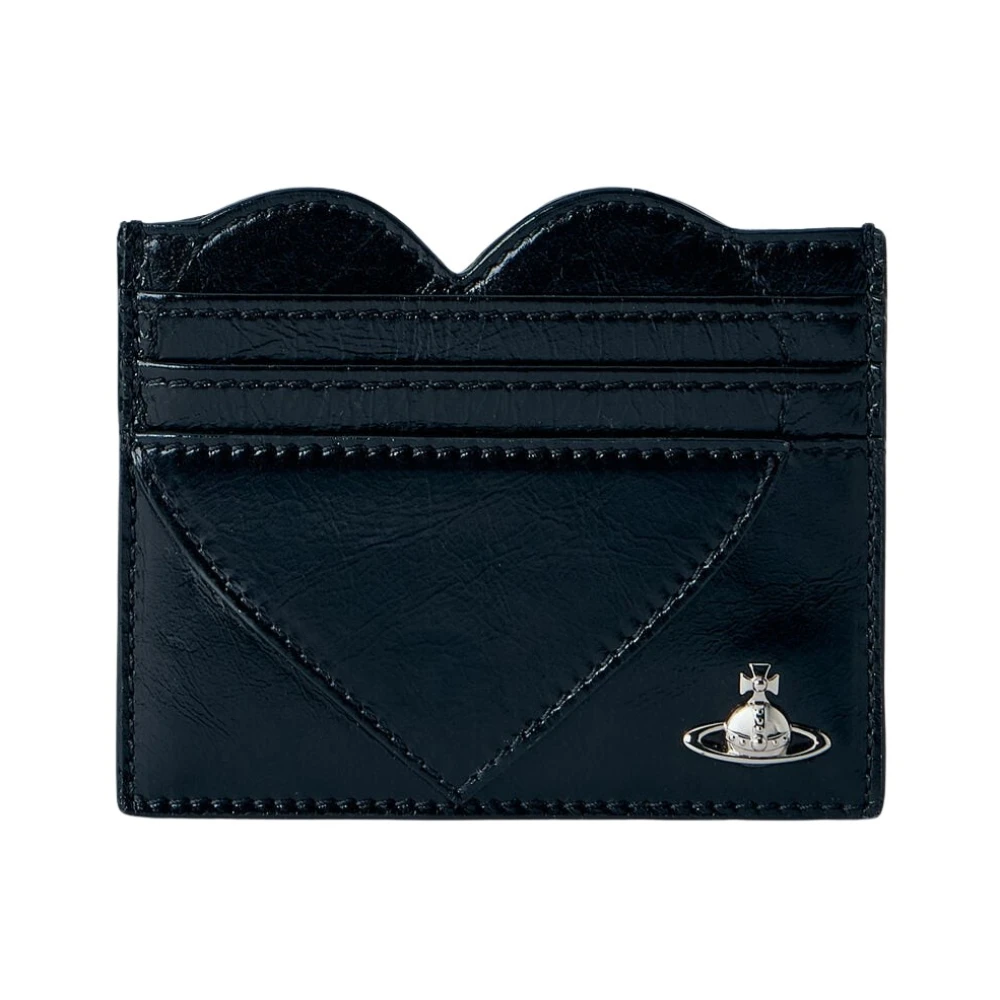 Vivienne Westwood Donna Nero - Portacarte A Cuore - Accessories - One Size