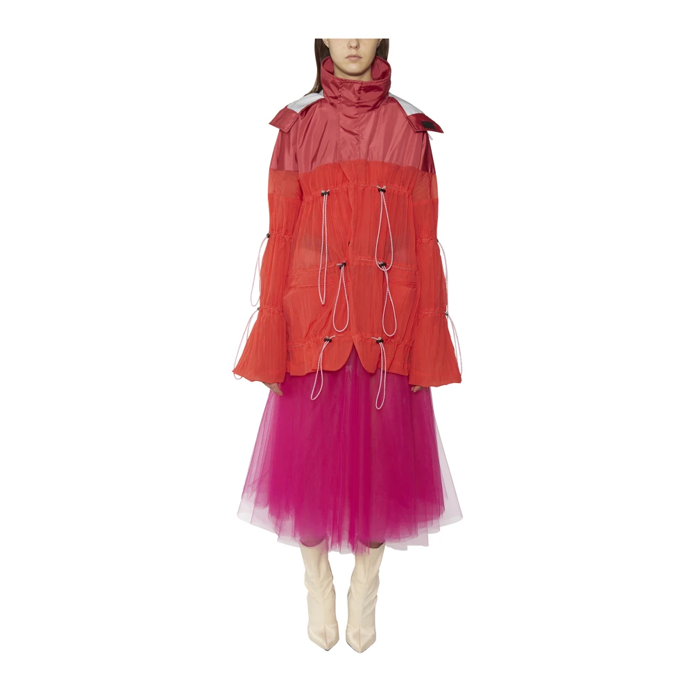 Unravel Project Lichte jassen Red Dames