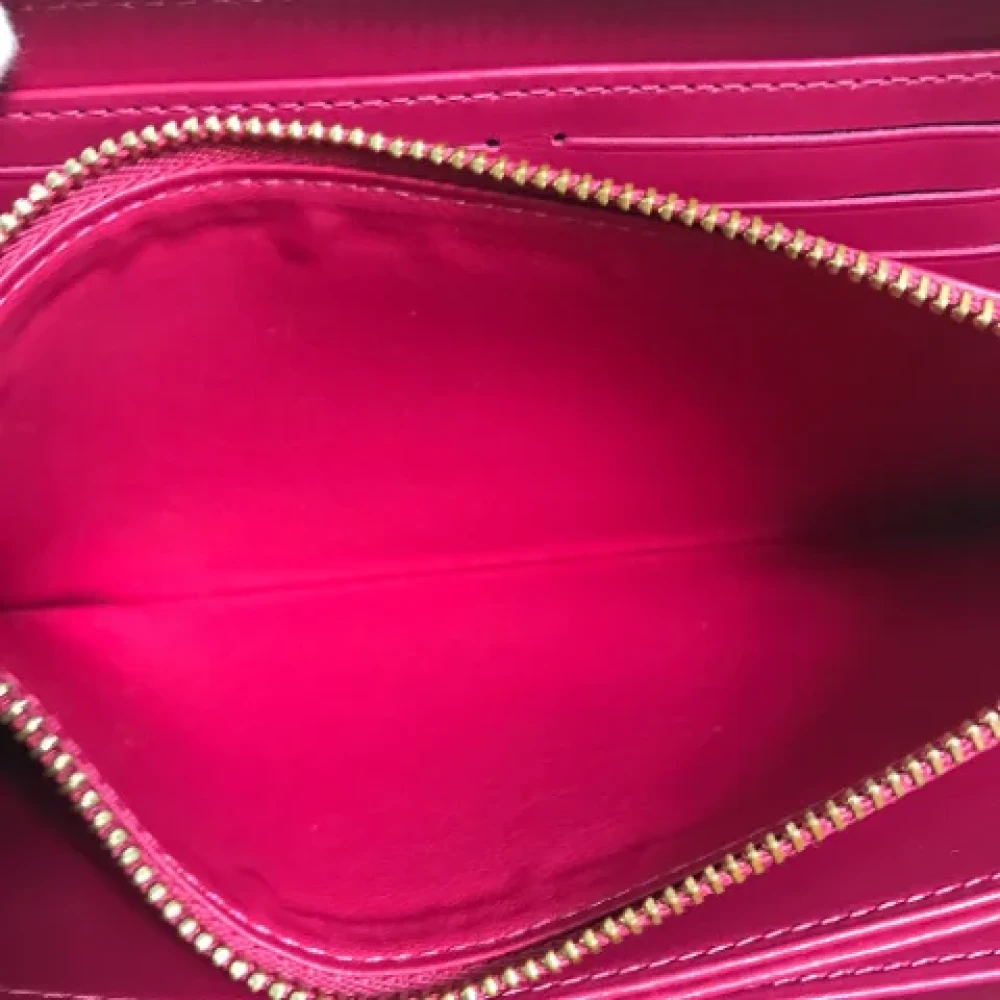 Louis Vuitton Vintage Pre-owned Leather wallets Pink Dames