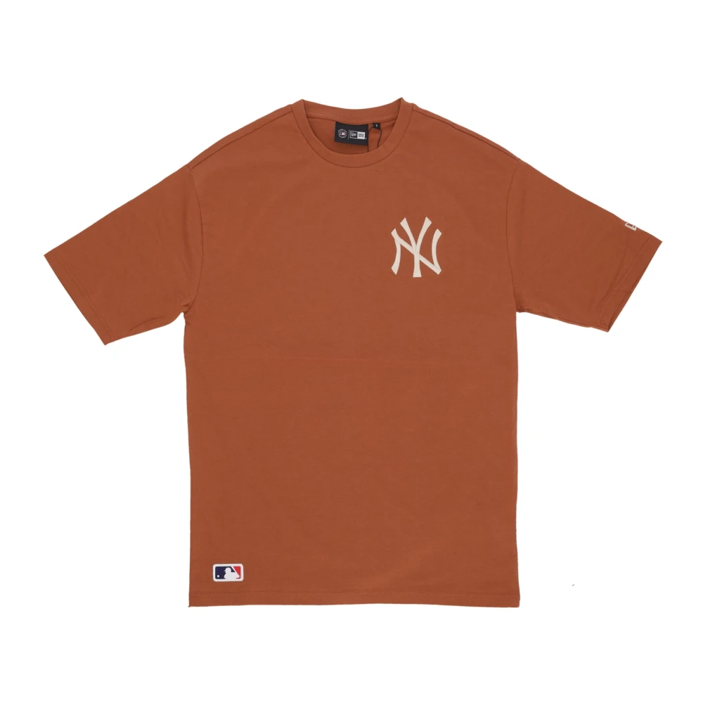New era MLB League Essentials Oversize Tee Earth Brown Heren