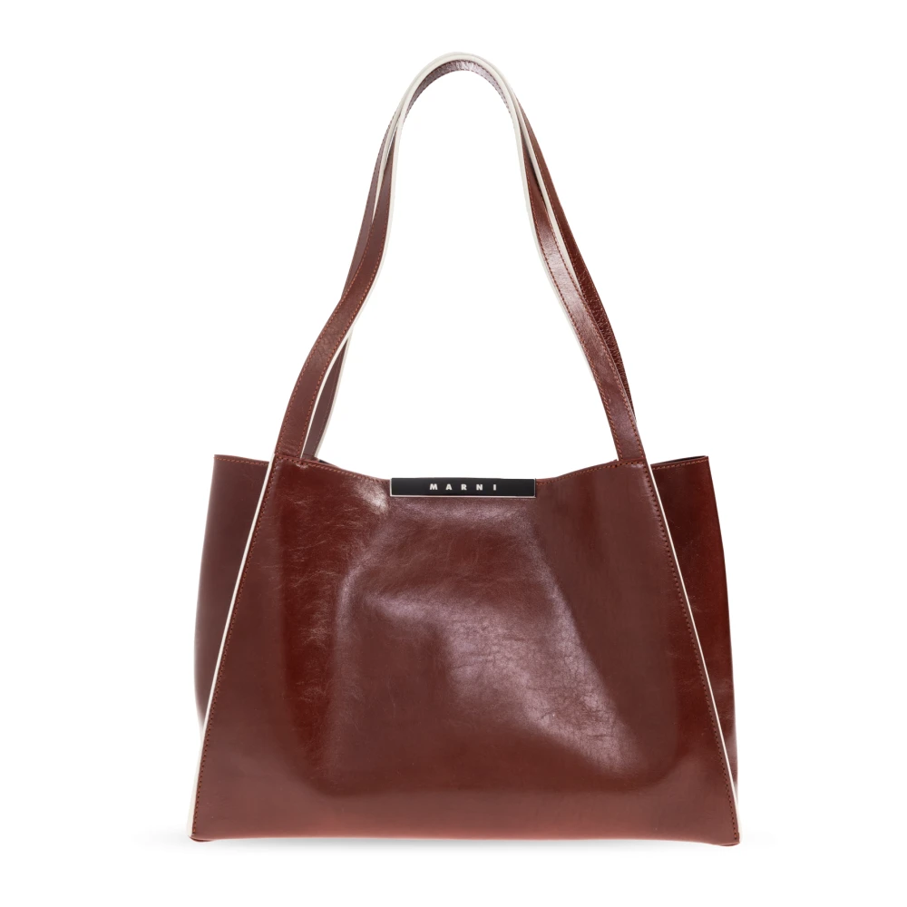 Marni Mujer Rojo - Bolso De Cuero - Bags - One Size