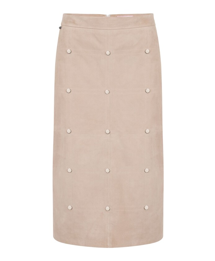 jupe-crayon-en-daim-ecru-avec-broderie-a-damier