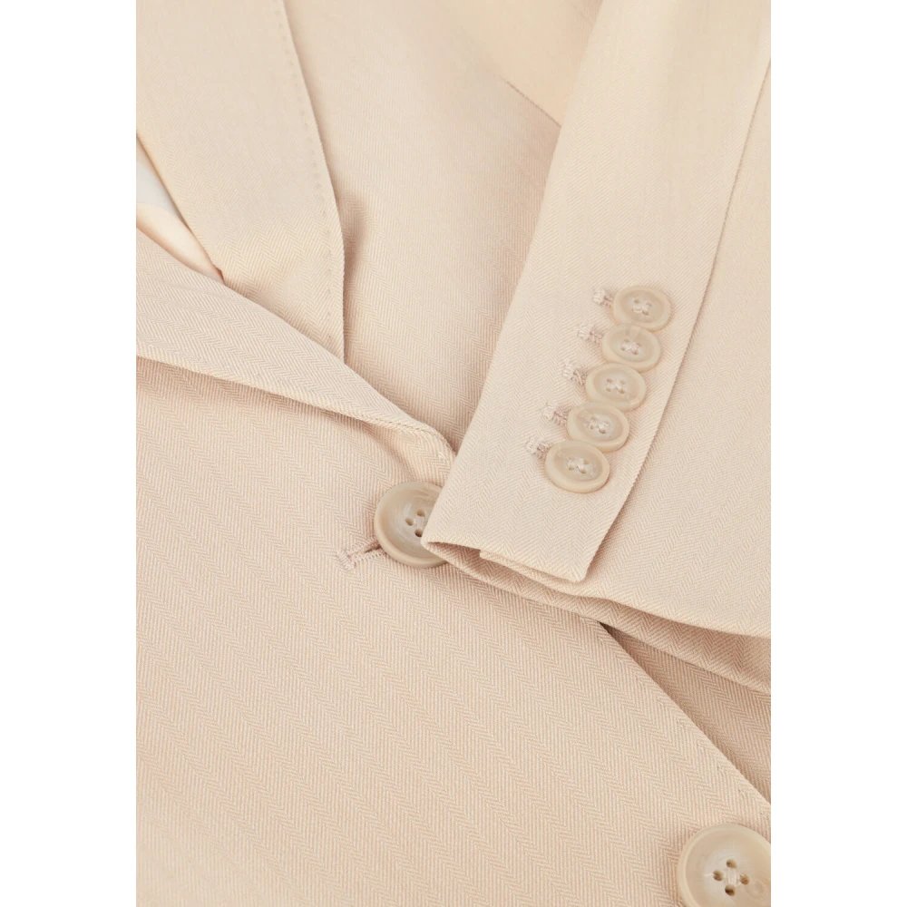 Aaiko Blazer Amanda Herring Vis 520 Beige Dames