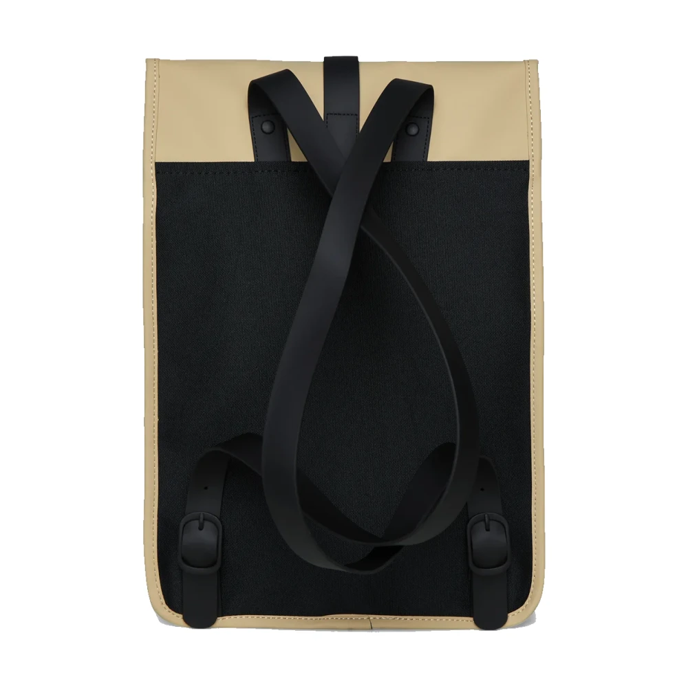 Rains Waterdichte Rugzak met Laptopvak Beige Dames
