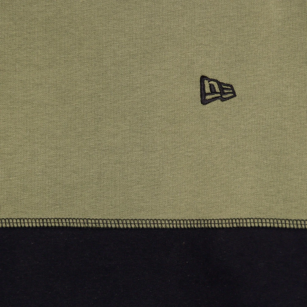 new era Outdoor Utility Crewneck Fleece Sweatshirt Zwart Olijf Black Heren
