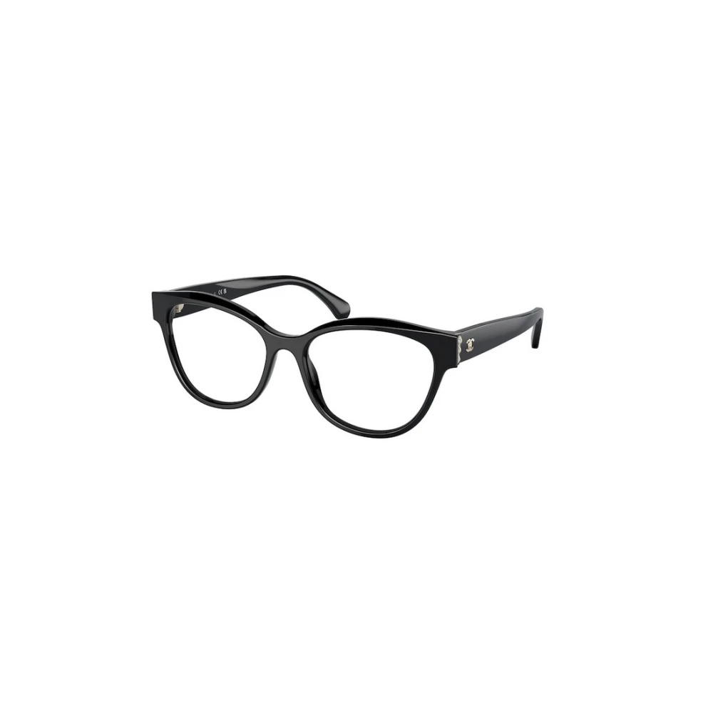 Chanel Snygga Svarta Glasögon för Moderna Kvinnor Black, Dam