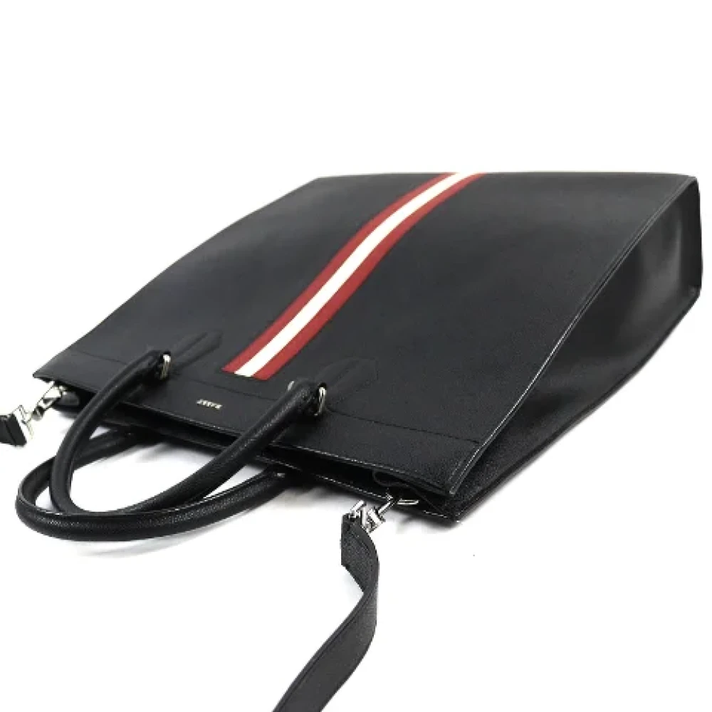 Bally Pre-owned Leather shoulder-bags Black Heren