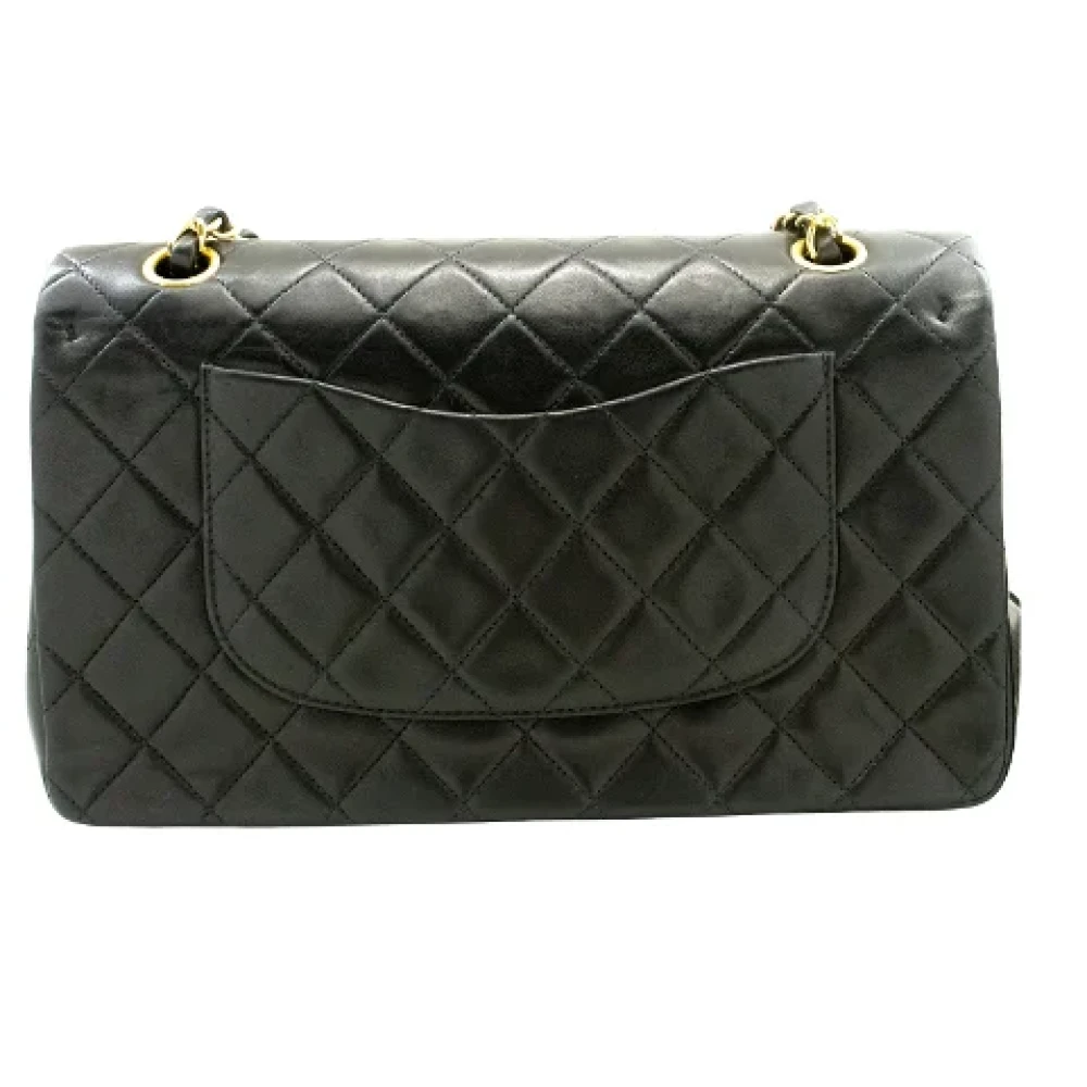 Chanel Vintage Pre-owned Leather chanel-bags Black Dames