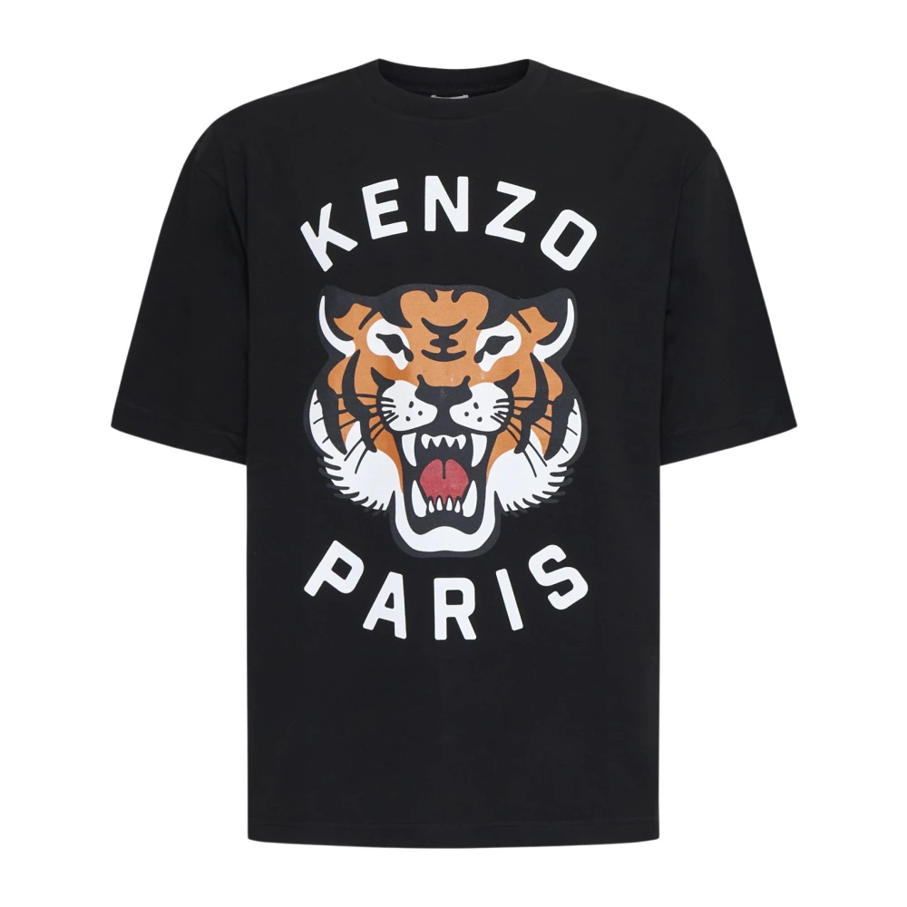 Kenzo Zwarte T-shirts Polos voor nen Black