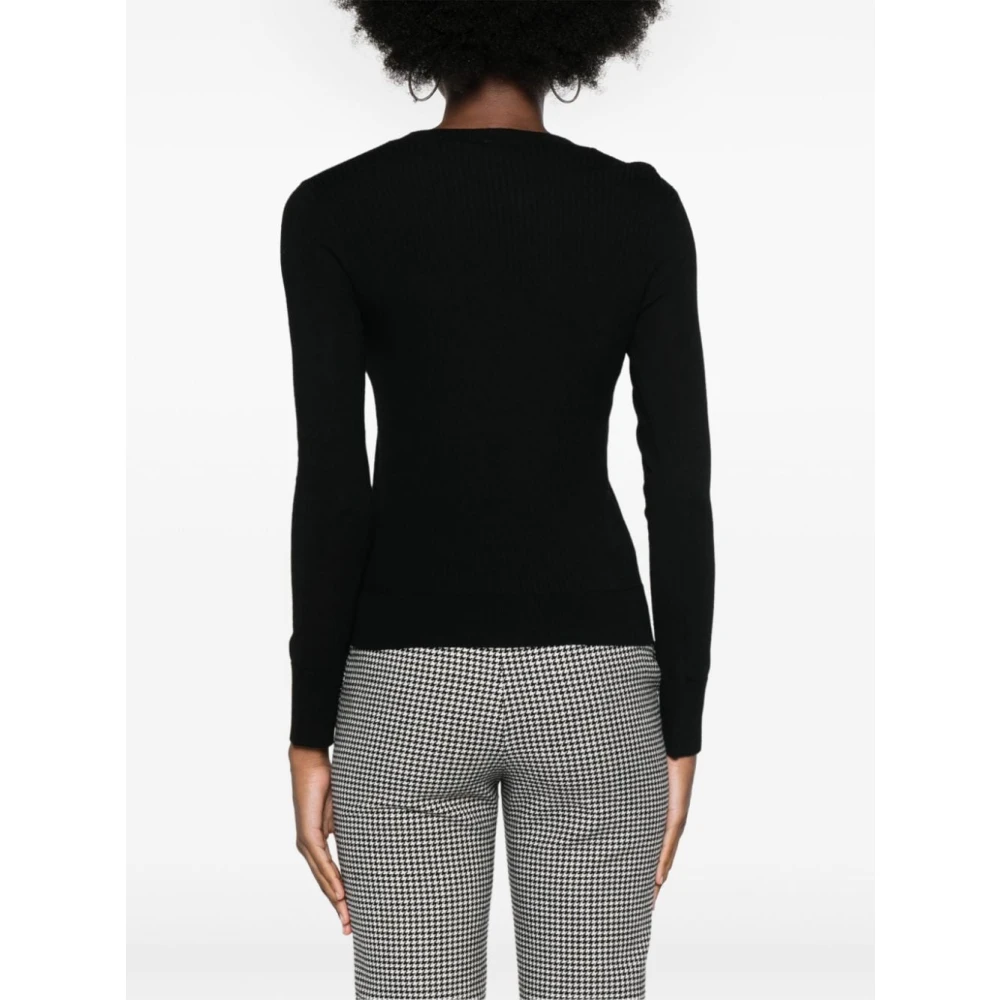pinko Lana Cardigan Sweaters Black Dames
