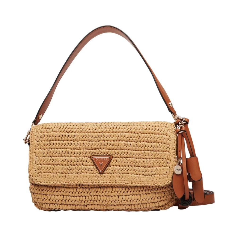Guess Women's Brown Ofelia Hobo Shoulder - Shoulder Bags - One Size - Bags