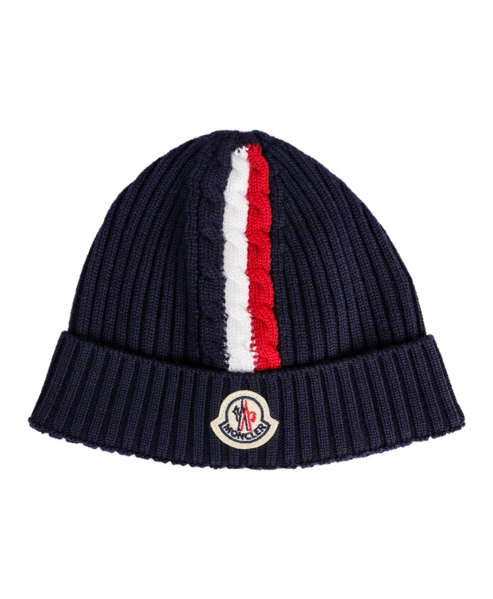 enfant-signature-stripe-ribbed-logo-beanie