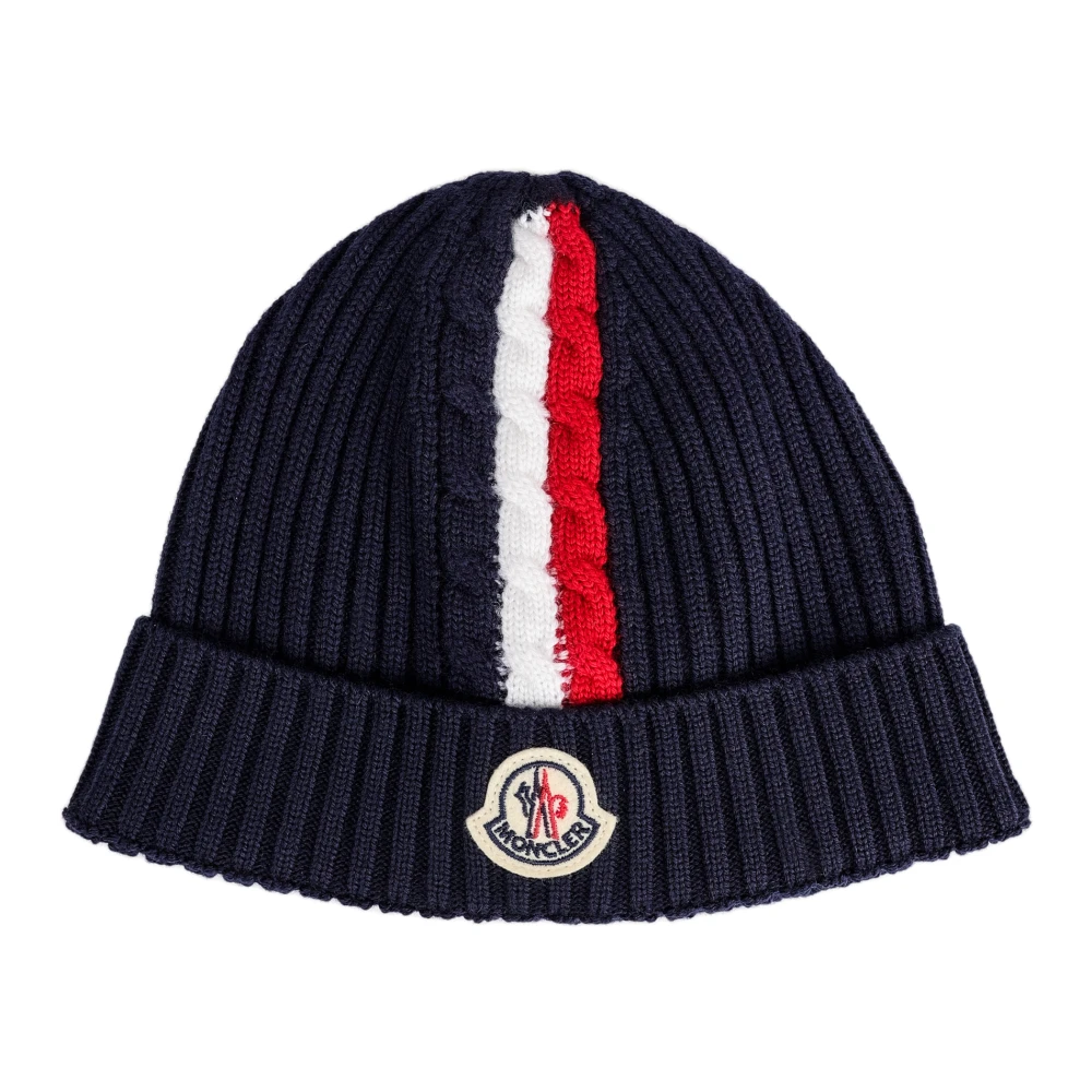 Moncler Barn ullhattar Blue, Pojke