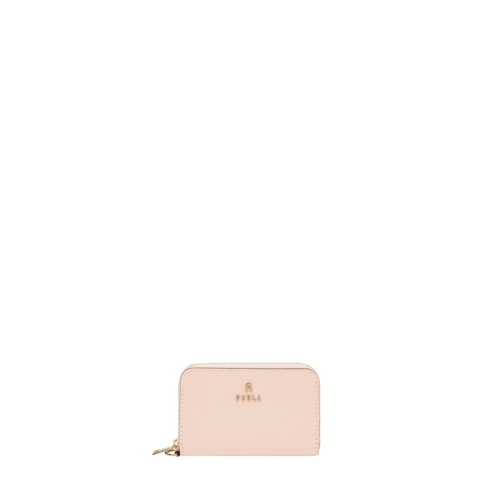 Furla Camelia zip runt plånbok S Beige Dam