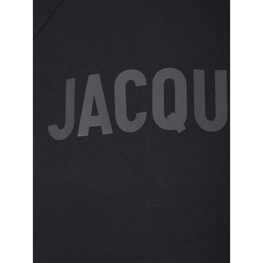 Jacquemus Zwarte Klassieke T-shirt Black Heren