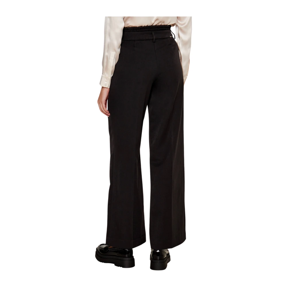 Liu Jo Zwarte Broek Wf4286 T4224 Black Dames