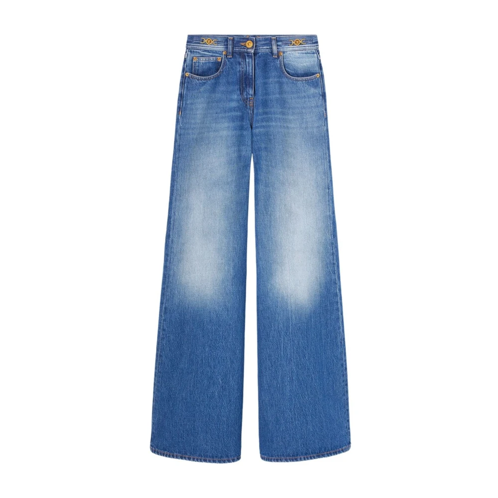 Versace Stijlvolle Jeans Collectie Blue Dames