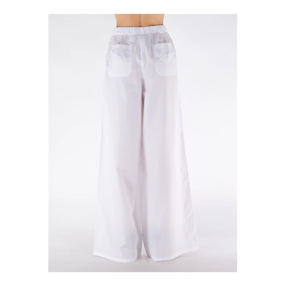 Max Mara Wide Trousers White Dames