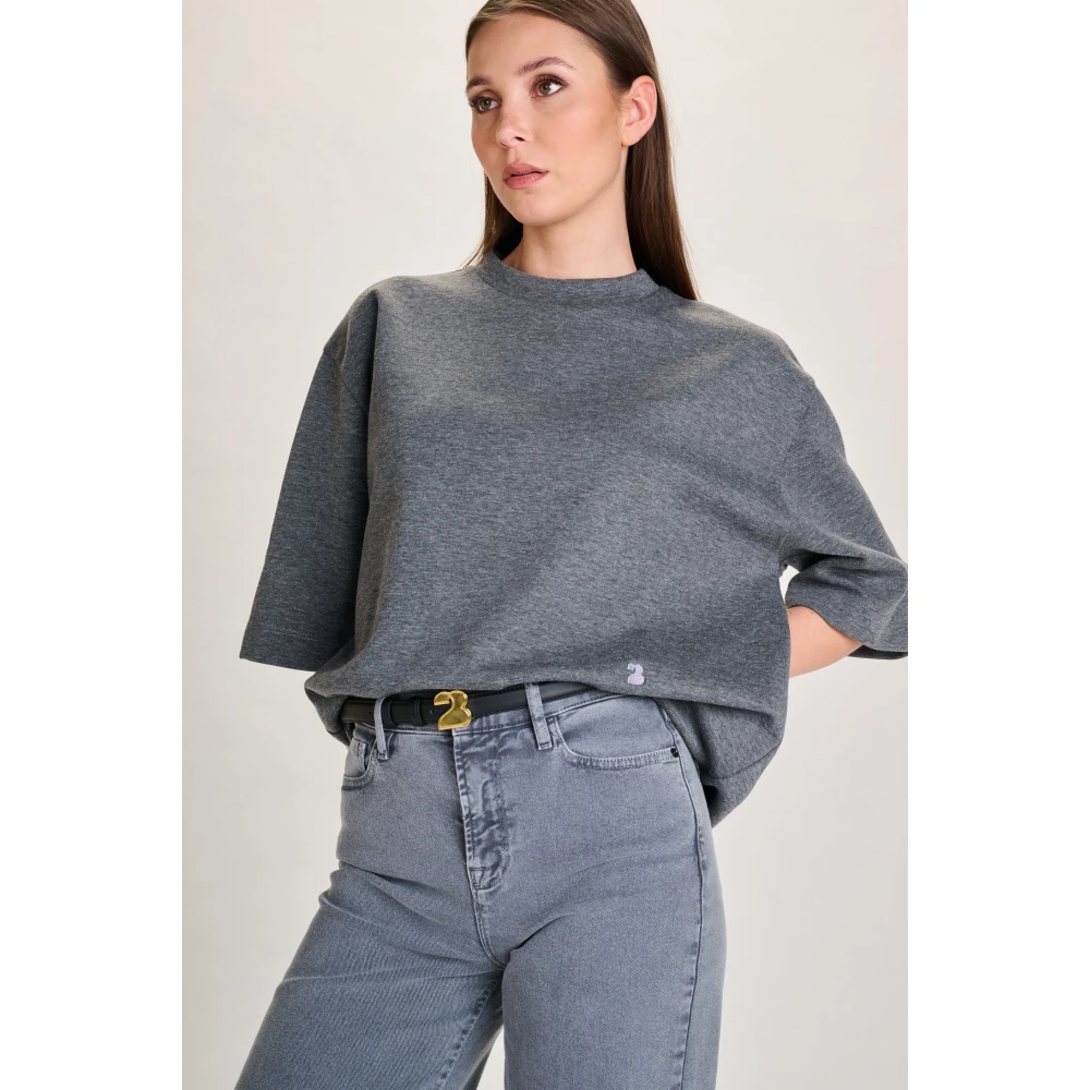 March23 Garance T-shirt Gray Dames