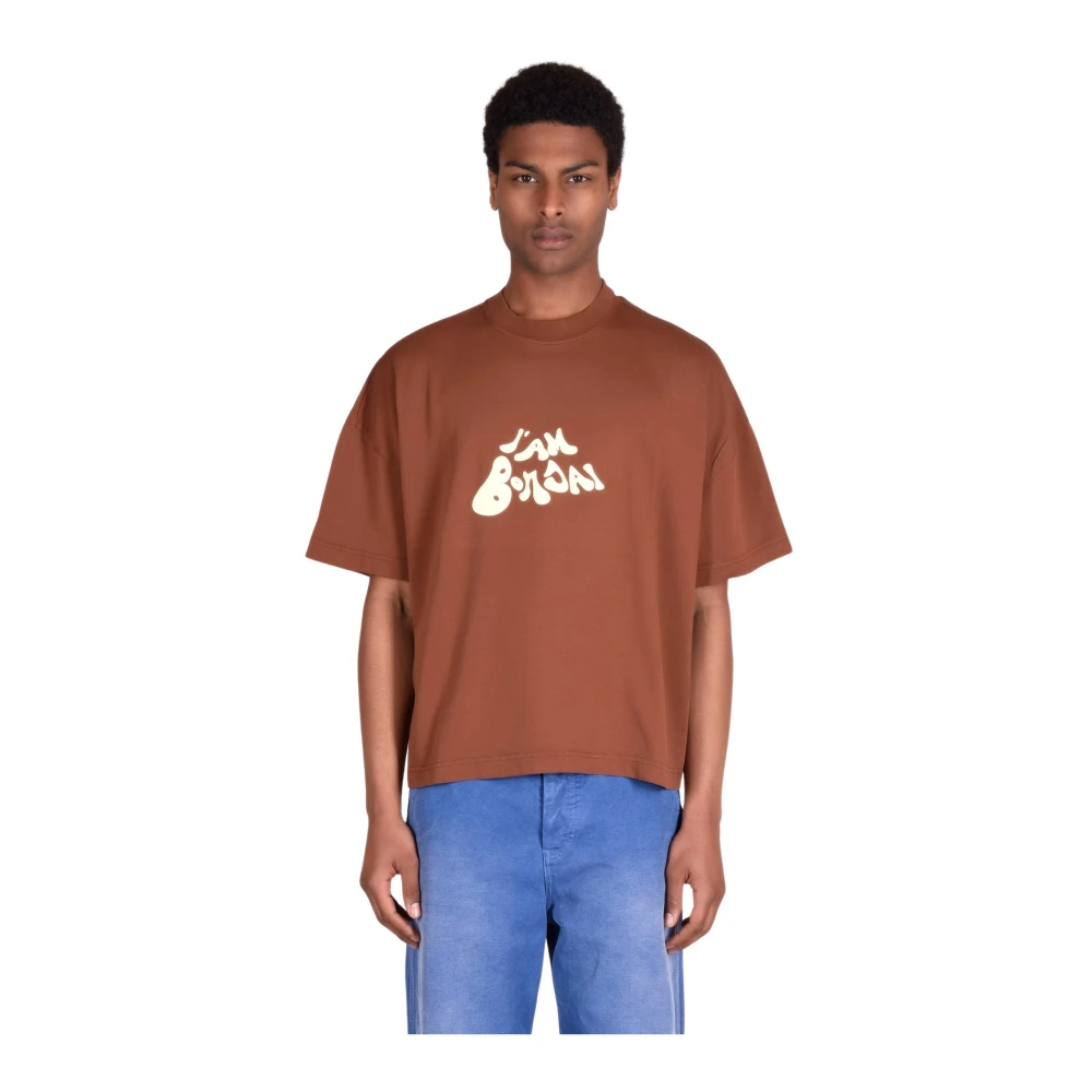 Bonsai T-Shirts Brown Heren