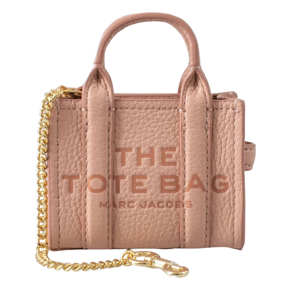 Marc Jacobs Stijlvolle Tote Bag Charm Brown Dames