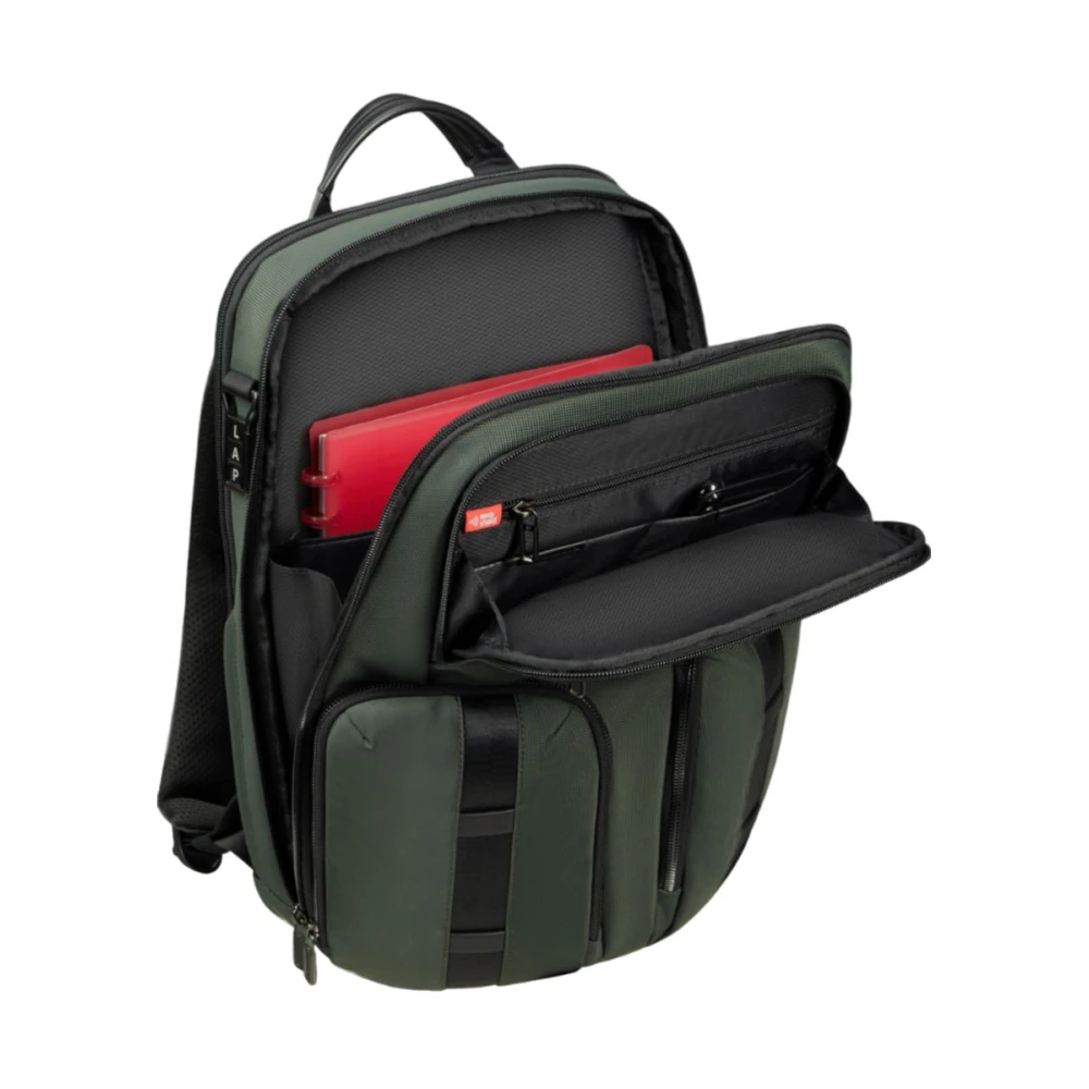 Samsonite Urban-Eye Stijlvolle Rugzak Green Heren
