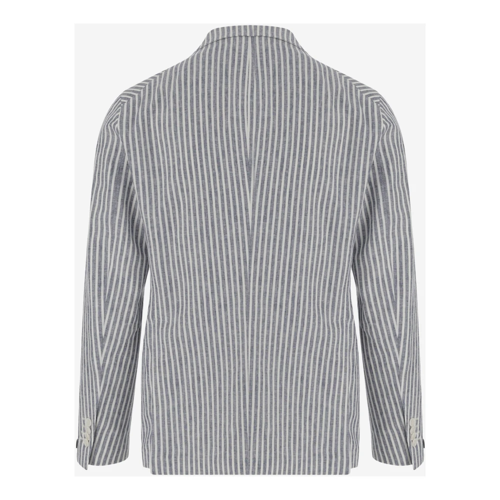 Tagliatore Blazers Gray Heren