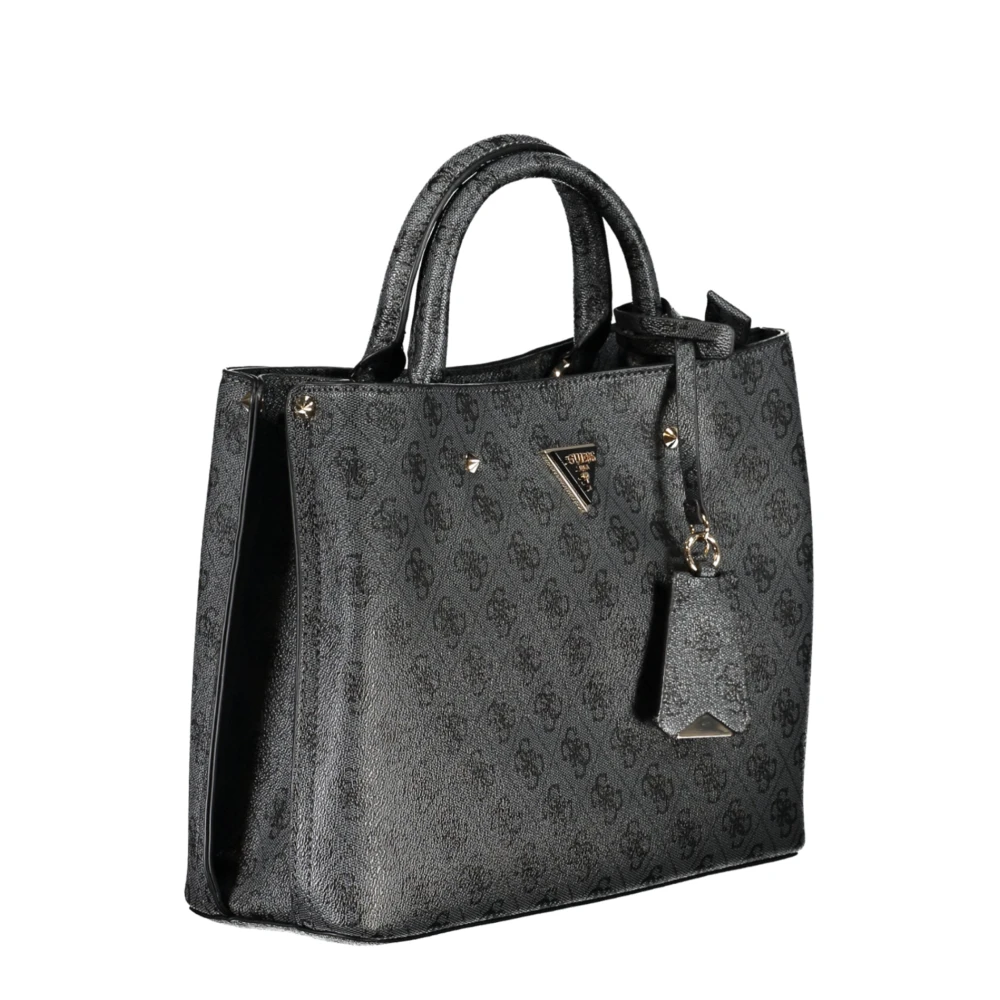 Guess Zwarte Dameshandtas Meridian Stijl Black Dames