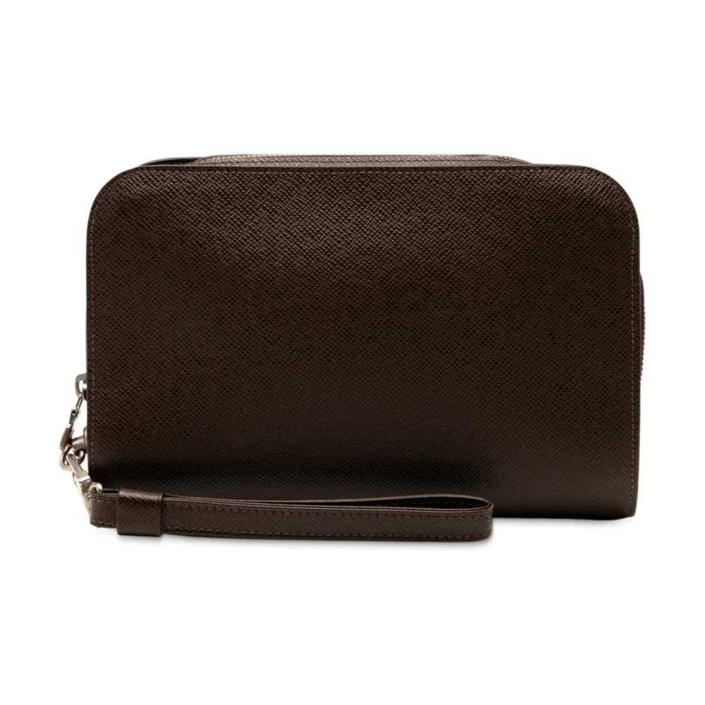 Louis Vuitton Vintage Women's Brown Pre-Owned Zip Pouch