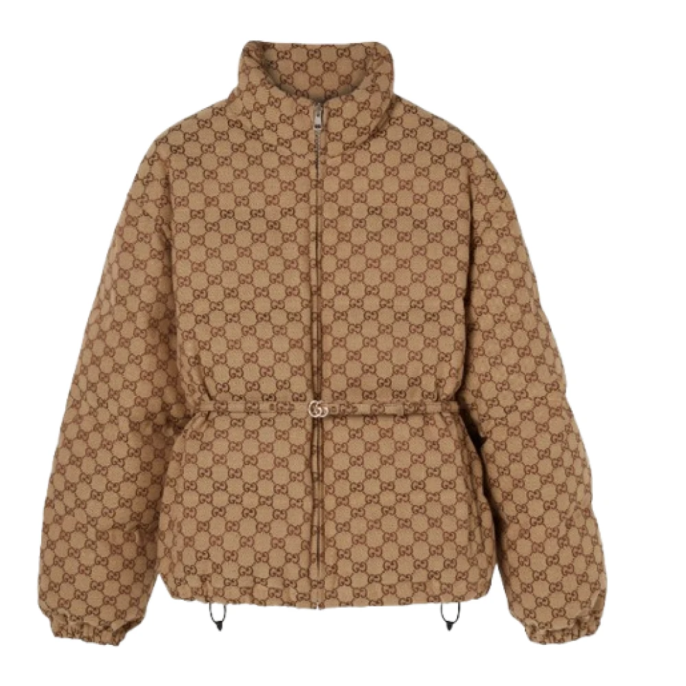 Gucci Stijlvolle Jassen voor Mannen en Vrouwen Beige Dames