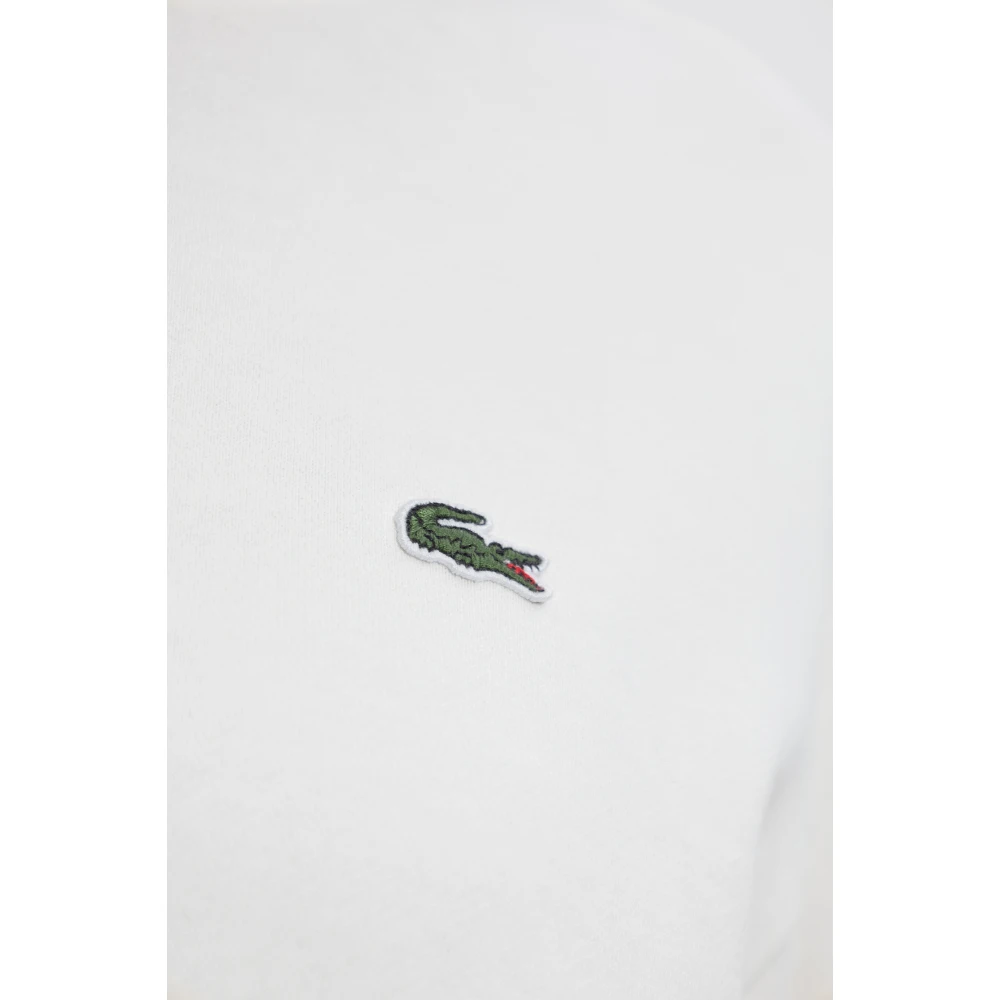 Lacoste Sweatshirt met logo White Dames