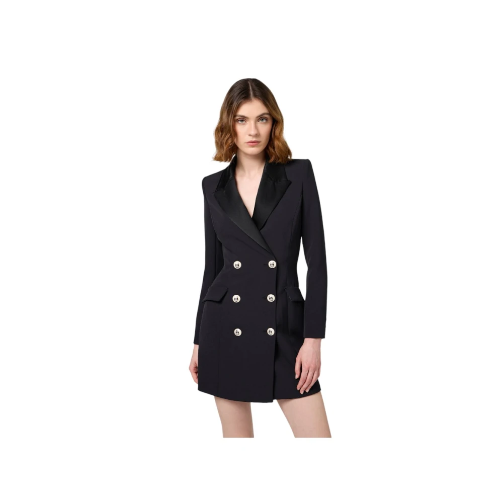 Elisabetta Franchi Elegante Jurk voor Speciale Gelegenheden Black Dames