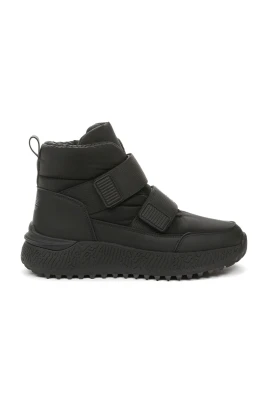 Svarta Stängda Booties för Kvinnor