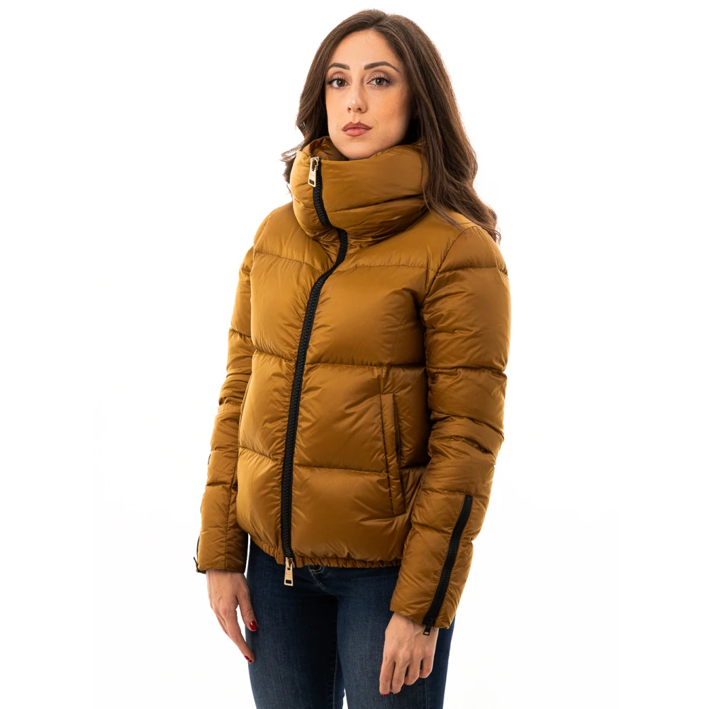 Herno Ultralichte Puffer Jacket Yellow Dames