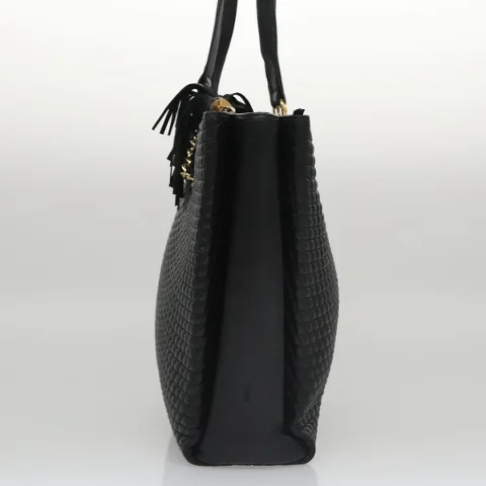 Bally Pre-owned Leather handbags Black Dames