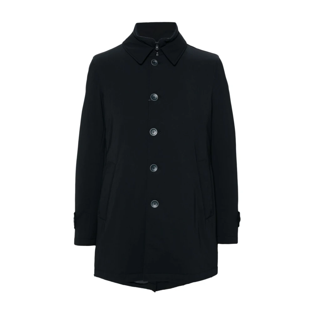 Herno Blauwe Pufferjas Blue Heren