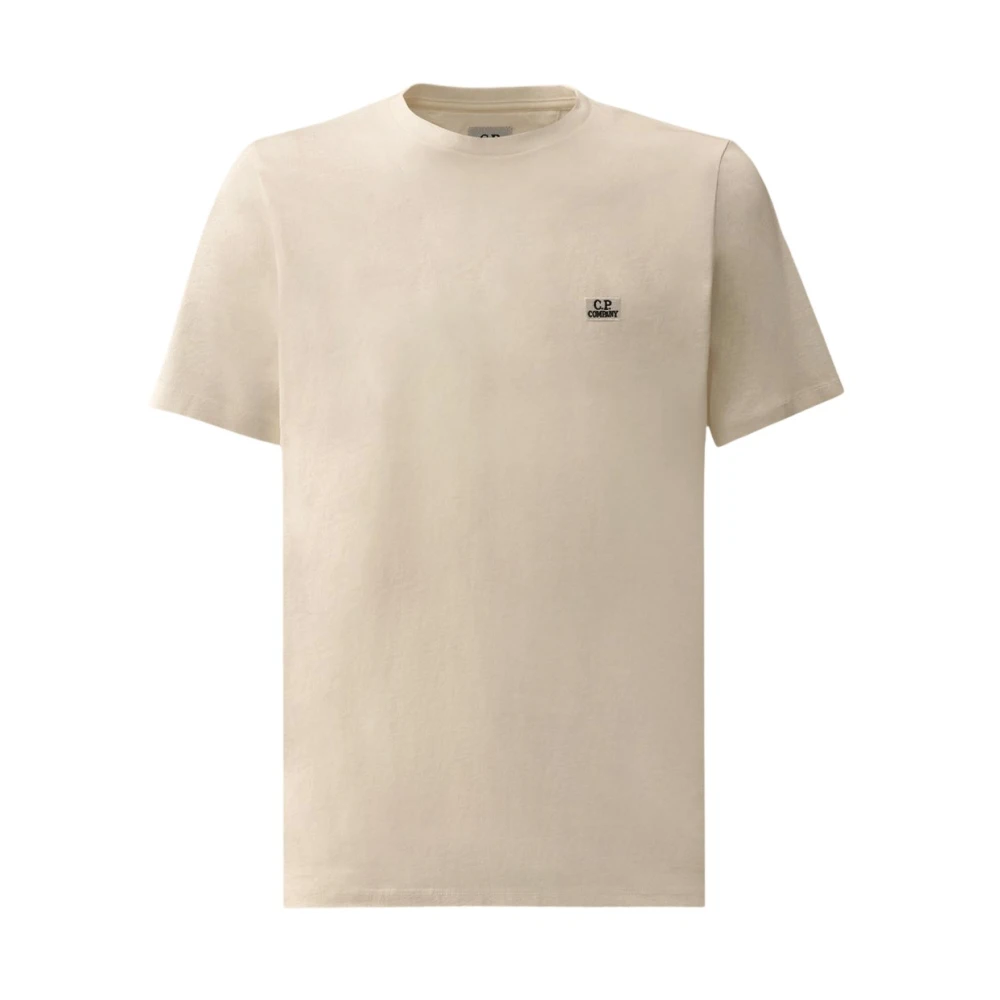 Cp Company Men's White 30/1 Jersey T-Shirt in Size L, Sports Direct - Image 5
