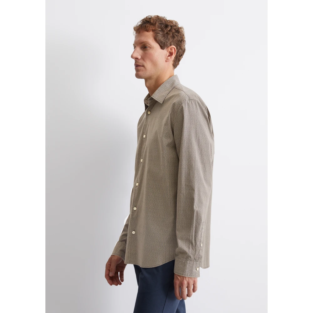 Marc O'Polo Gewoon overhemd Gray Heren