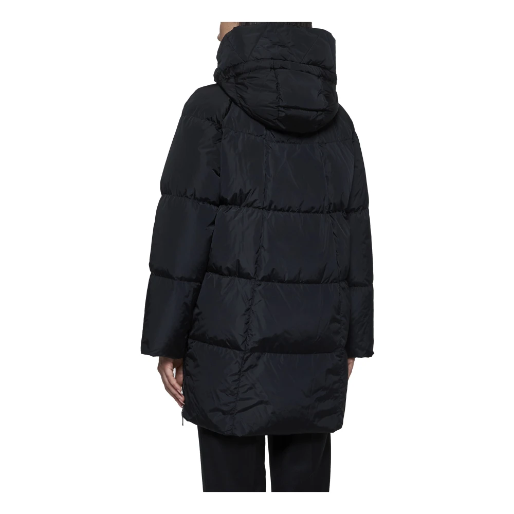Max Mara Weekend Zwarte Bembo Donsjas Black Dames
