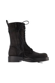 Maxim Ankle Boots in Czarny Leather