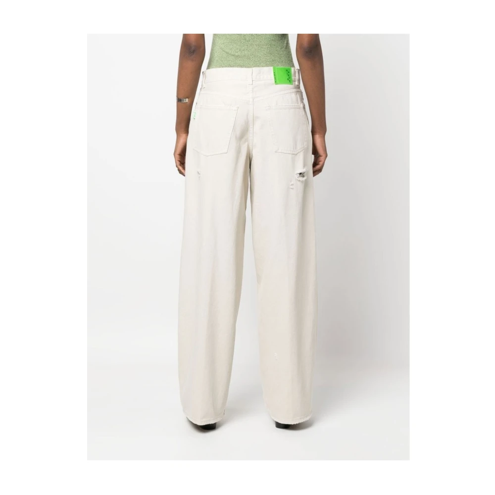 Haikure Bethany Wijde Jeans White Dames