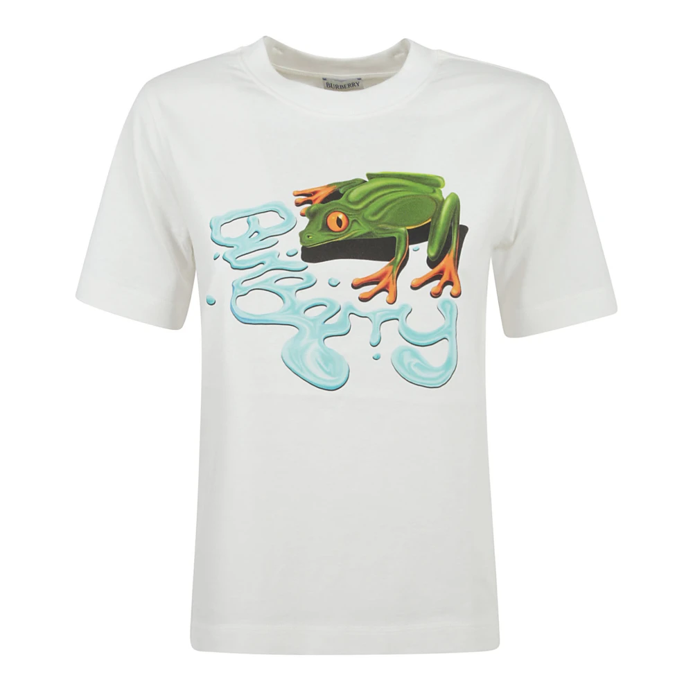 Burberry Stijlvolle T-shirts en Polos White Dames