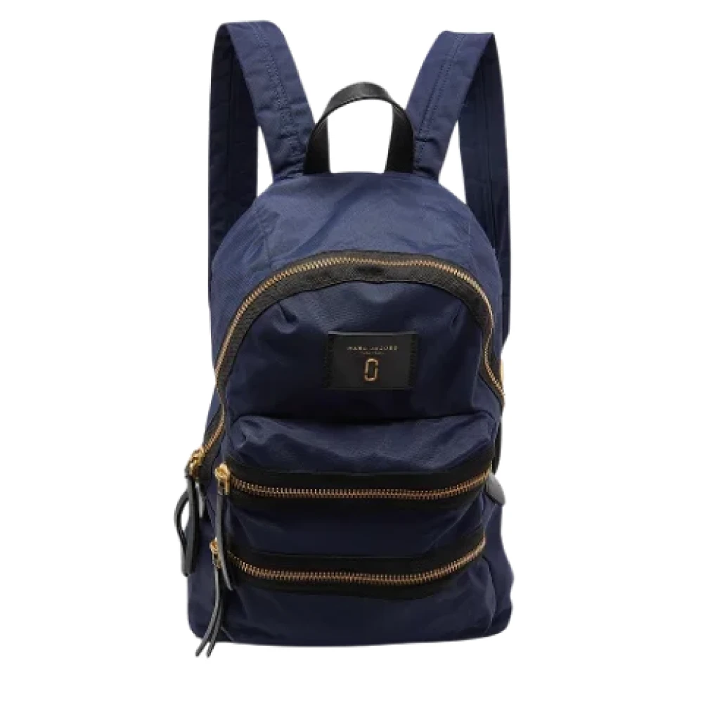 Marc Jacobs Pre-owned Leather backpacks Blue Dames