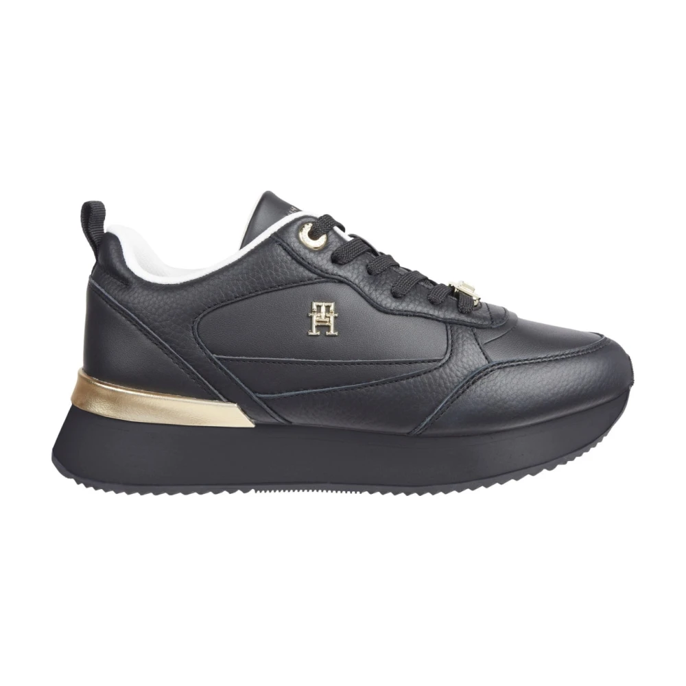 Tommy Hilfiger Women's Black Trainers For - Sneakers - 3 Uk - Shoes