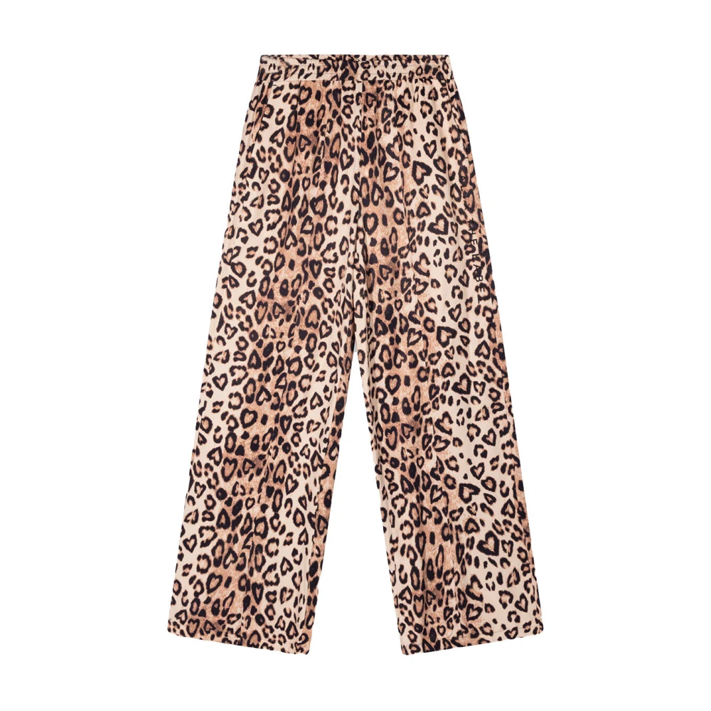 Alix The Label Luipaard Twill Broek Brown Dames