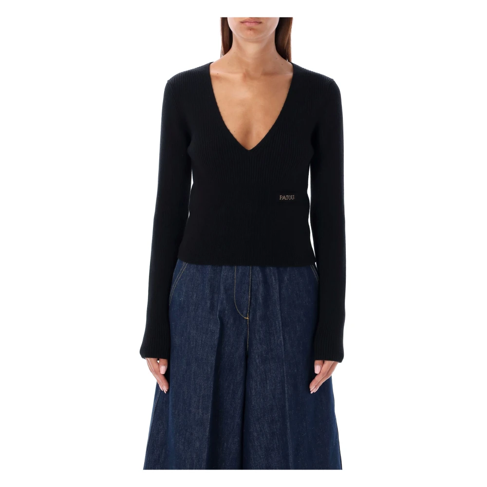 Knitwear > V-neck Knitwear - - Patou - Modalova