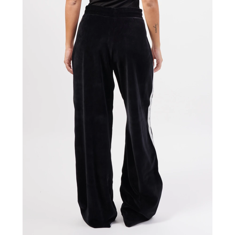 Hugo Boss Wijde Pijpenbroek Black Dames