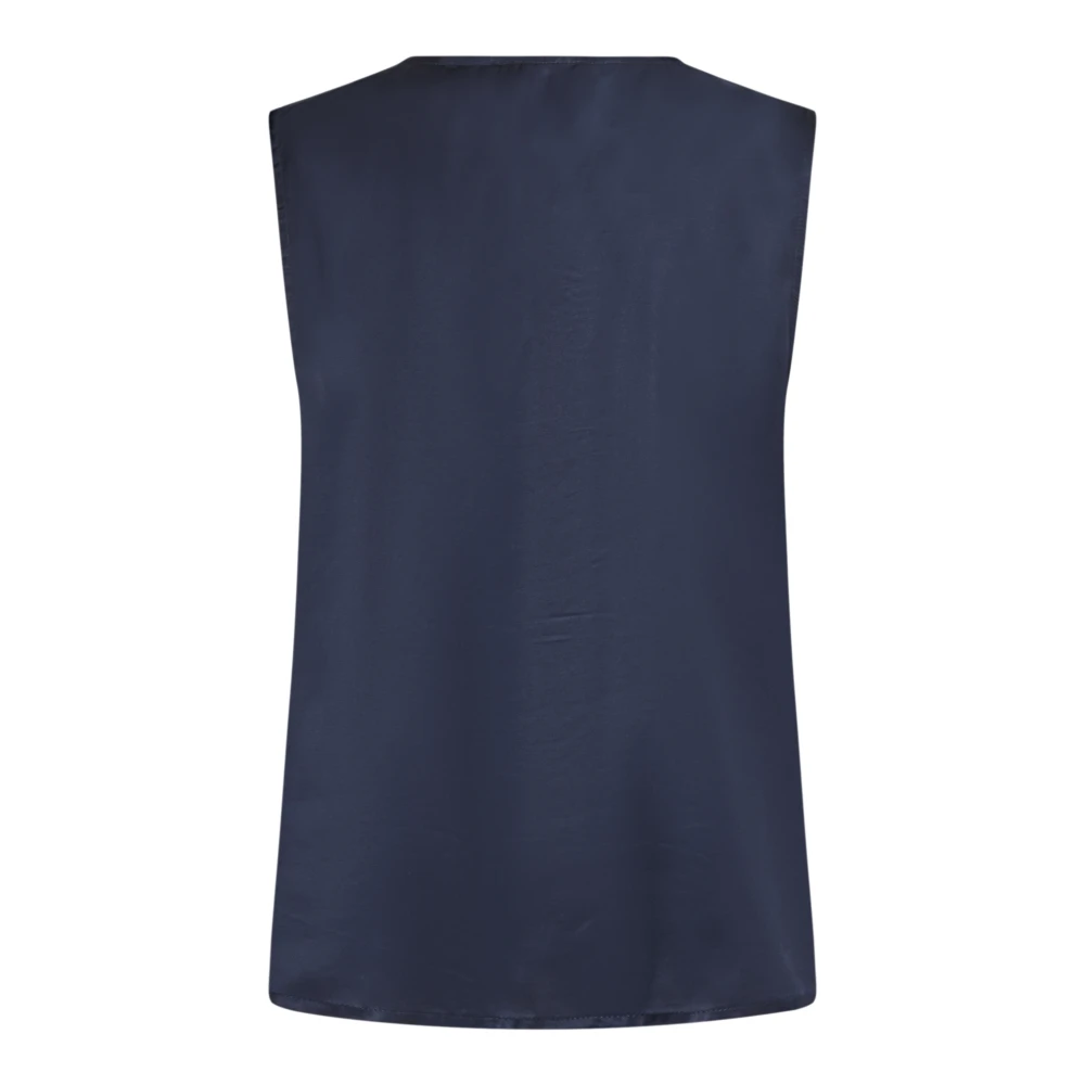 Kaos Blauwe Top Collectie Blue Dames